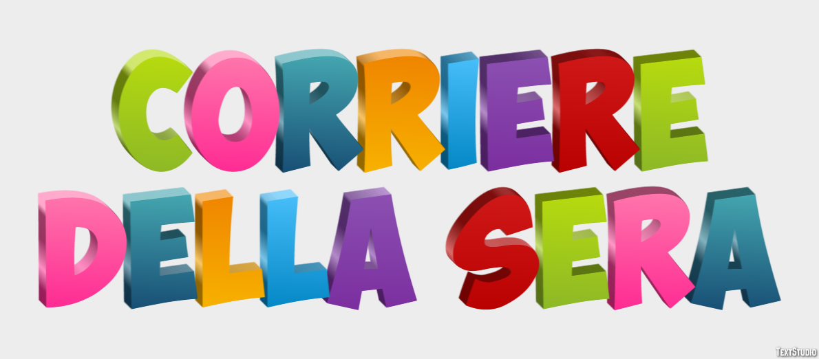 Corriere Della Sera Metin Efekti