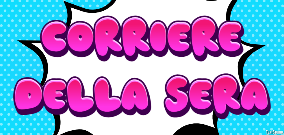 Corriere Della Sera Effetto testo