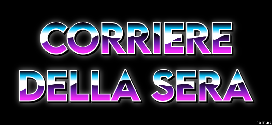 Corriere Della Sera Metin Efekti