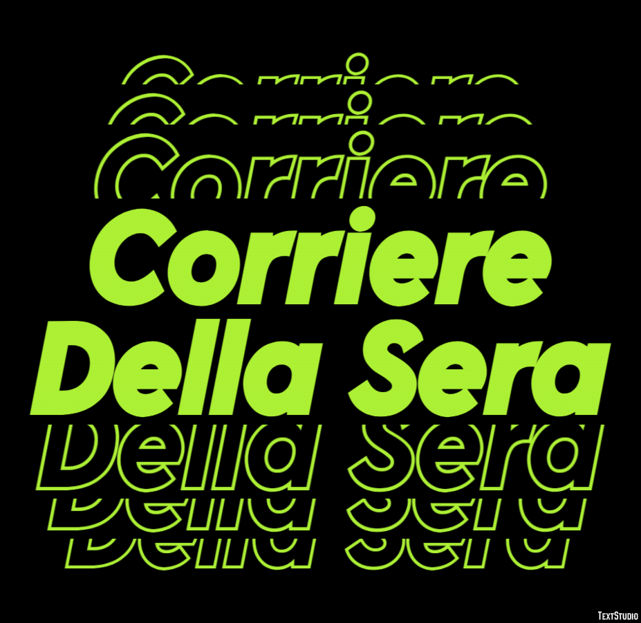 Corriere Della Sera Metin Efekti