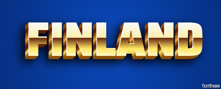Finland Text Effect