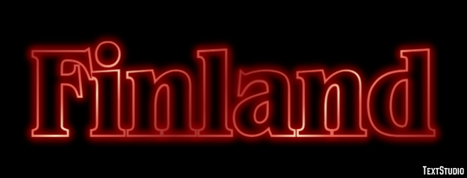Finland Text Effect
