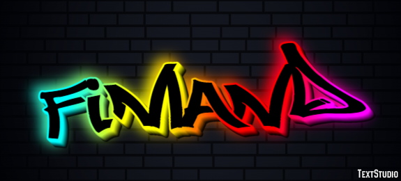 Finland Text Effect