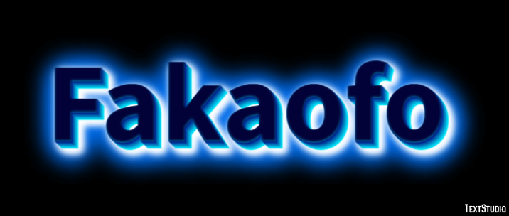 Fakaofo テキスト効果