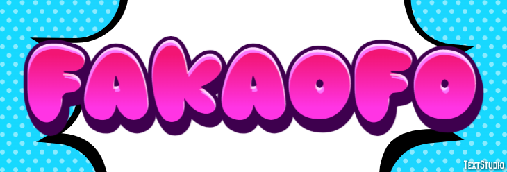 Fakaofo Effetto testo