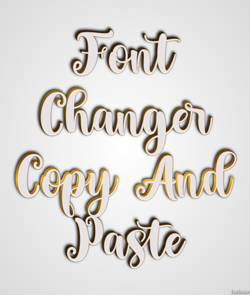 Font Changer Copy And Paste Efeito de texto