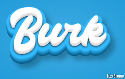 Burk Text Effect