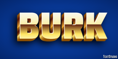 Burk テキスト効果