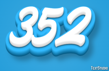 352 テキスト効果