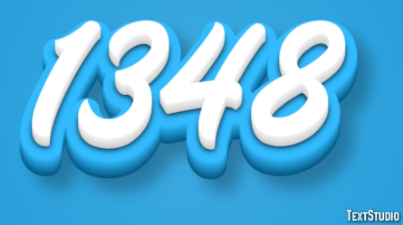 1348 Effetto testo