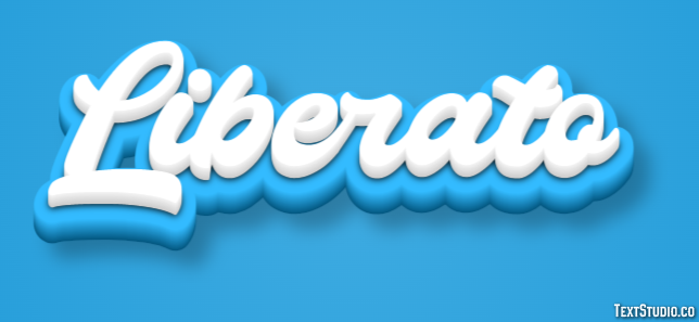 Liberato Effetto testo