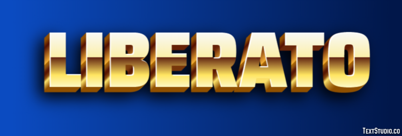 Liberato Effetto testo