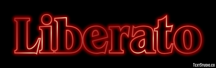 Liberato Effetto testo