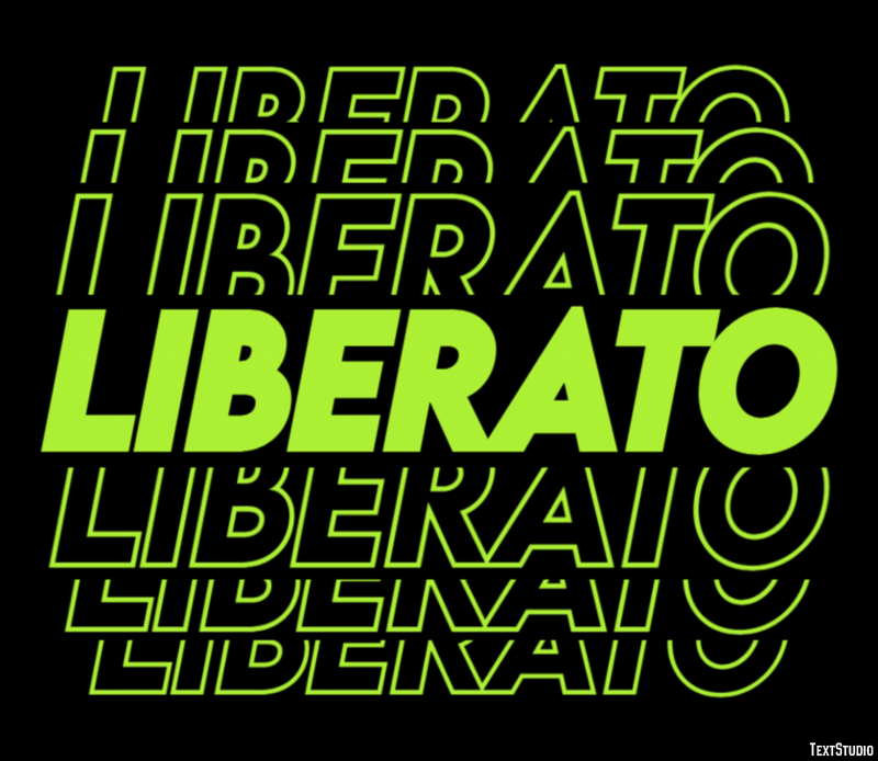 Liberato Effetto testo