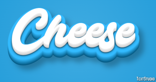 Cheese Effet de Texte