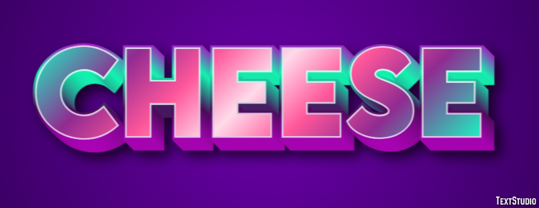 Cheese Text effect