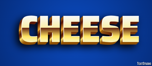 Cheese Text Effect
