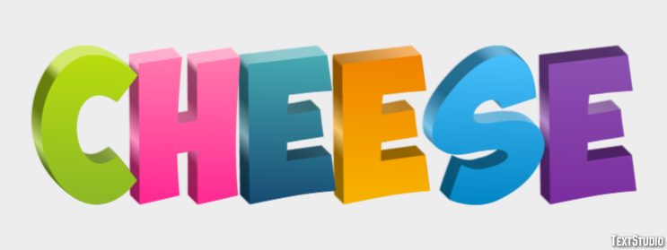 Cheese Text effect