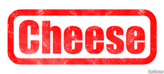 Cheese Text effect
