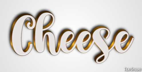 Cheese Text Effect