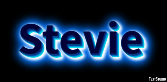Stevie Efeito do texto