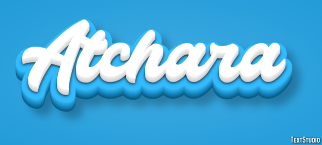 Atchara Text Effect
