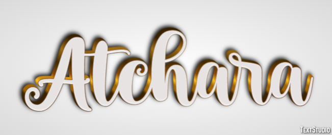 Atchara Text Effect