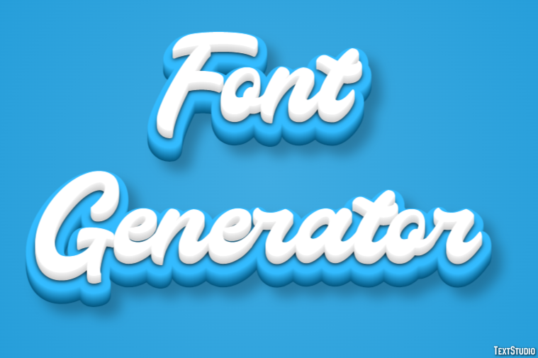Font Generator Metin Efekti