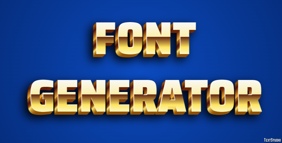 Font Generator Text Effect