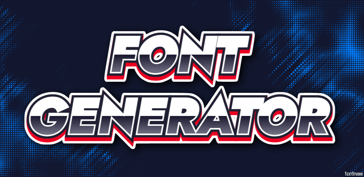 Font Generator Effetto testo
