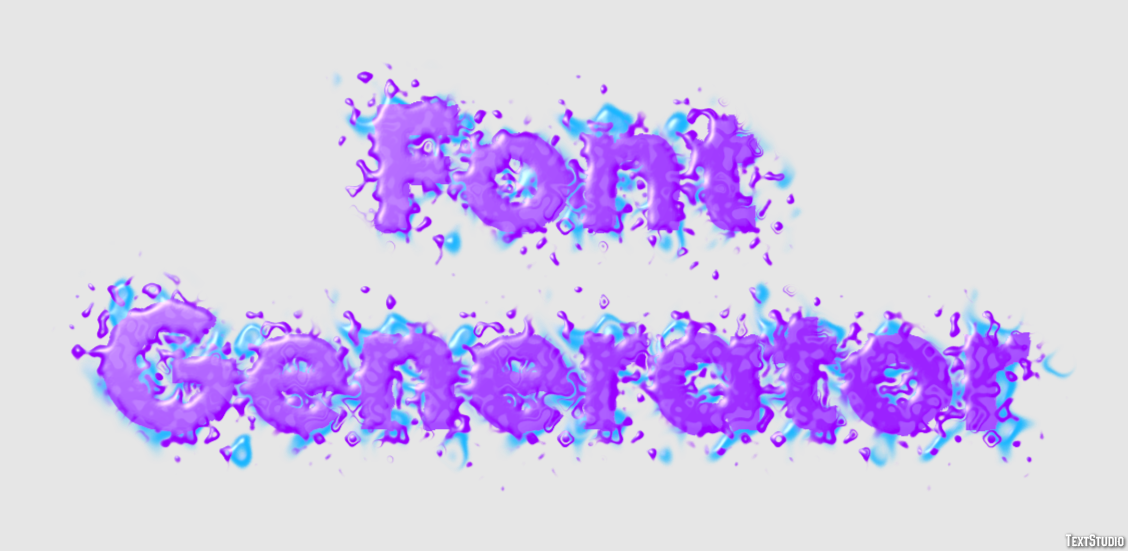 Font Generator Effetto testo