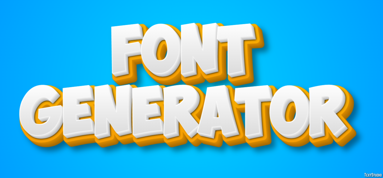 Font Generator Metin Efekti