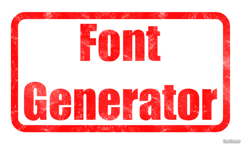Font Generator Effetto testo