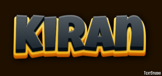 Kiran Effetto testo
