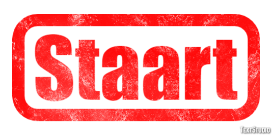 Staart Tekst Effect