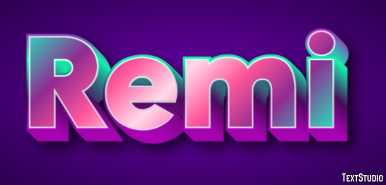 Remi Efekt tekstowy