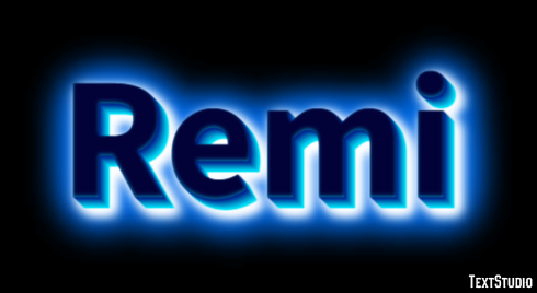 Remi Texteffekt