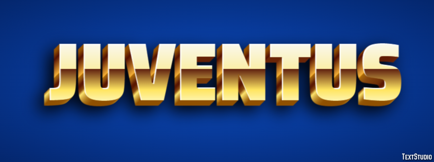 Juventus Text effect
