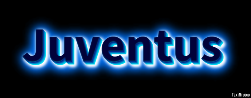 Juventus Text effect