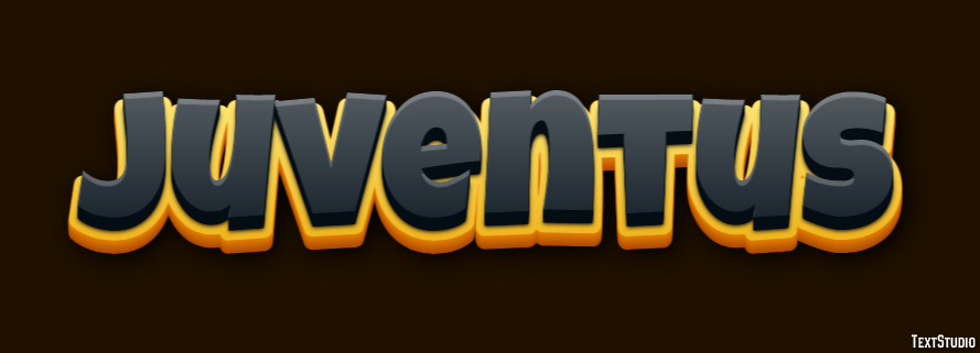 Juventus Text effect