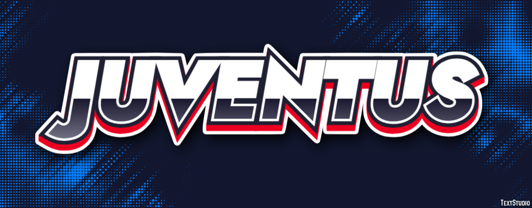 Juventus Text effect