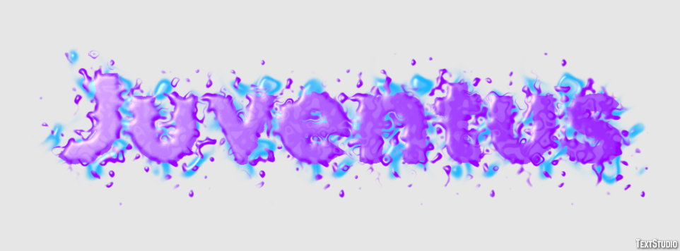 Juventus Text effect