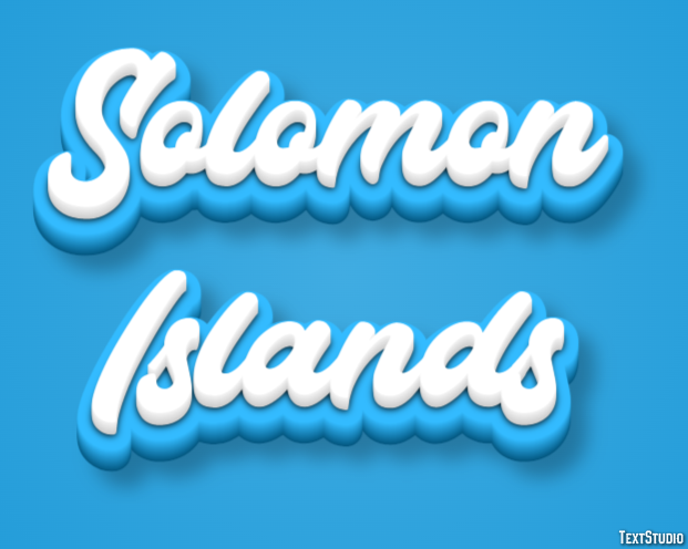 Solomon Islands Efekt tekstowy