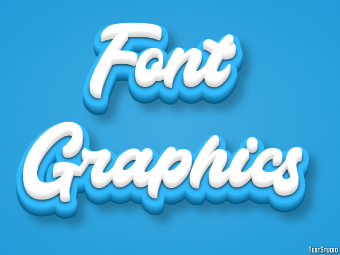 Font Graphics Text Effect