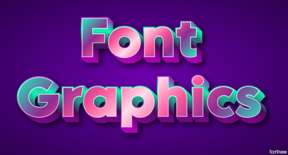Font Graphics Text Effect