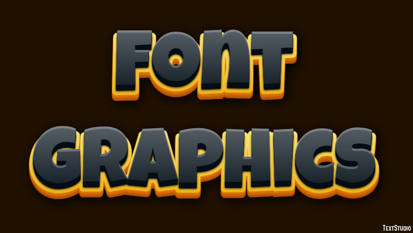 Font Graphics Text Effect