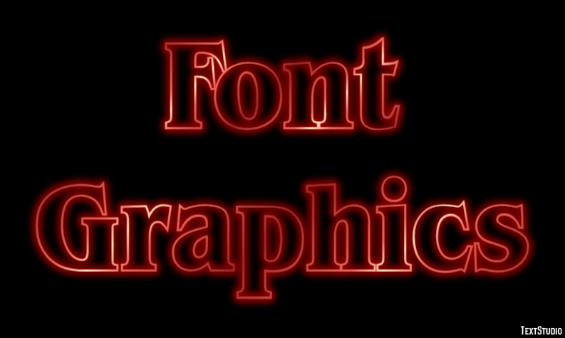 Font Graphics Text Effect