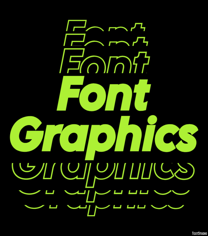Font Graphics Text Effect