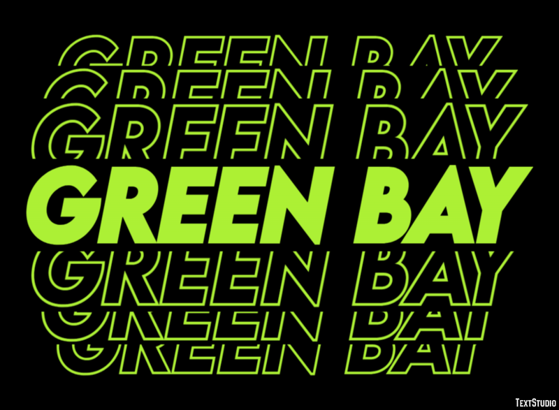 Green Bay Efekt tekstowy