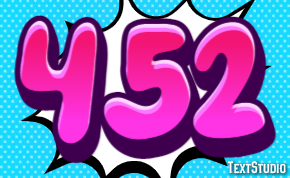 452 Text Effect